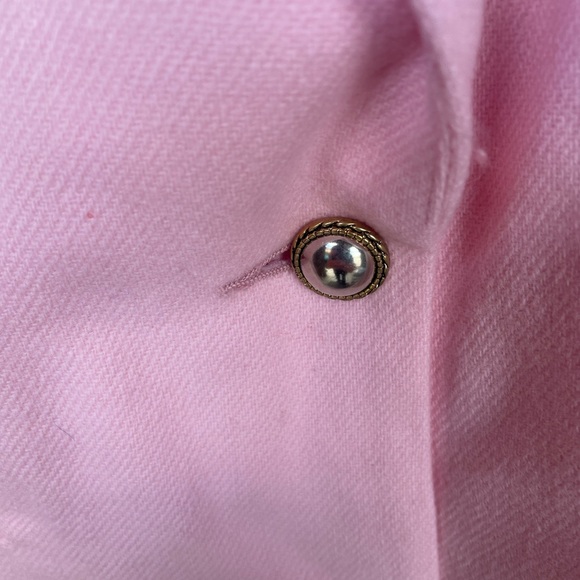 Vintage savanna wool pink blazer jacket sz 12 - Picture 2 of 5